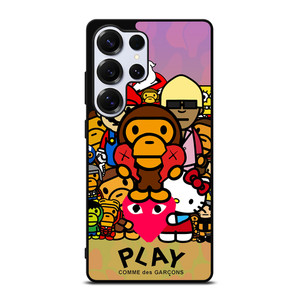 BAPE BABY MILO PLAY Samsung Galaxy S25 Ultra Case Cover BAPE BABY MILO PLAY Samsung Galaxy S25 Ultra Case Cover