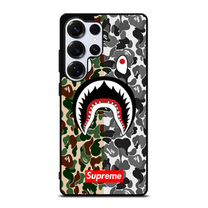 BAPE SHARK SUPREME CAMO 2 Samsung Galaxy S25 Ultra Case Cover BAPE SHARK SUPREME CAMO 2 Samsung Galaxy S25 Ultra Case Cover