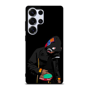 BAPE SHARK X SUPREME MEN BLACK Samsung Galaxy S25 Ultra Case Cover