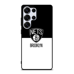 BROOKLYN NETS NBA BLACK WHITE Samsung Galaxy S25 Ultra Case Cover
