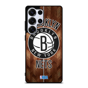 BROOKLYN NETS WOODEN LOGO Samsung Galaxy S25 Ultra Case Cover