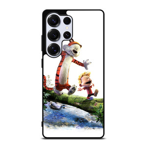 CALVIN AND HOBBES RIVER WOOD Samsung Galaxy S25 Ultra Case Cover CALVIN AND HOBBES RIVER WOOD Samsung Galaxy S25 Ultra Case Cover