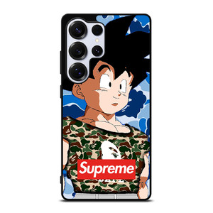 CAMO GOHAN BAPE SUPREME Samsung Galaxy S25 Ultra Case Cover