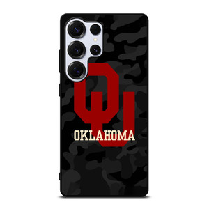 CAMO OKLAHOMA SOONERS LOGO Samsung Galaxy S25 Ultra Case Cover