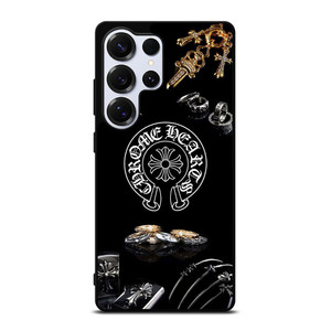 CHROME HEARTS METAL LOGO Samsung Galaxy S25 Ultra Case Cover