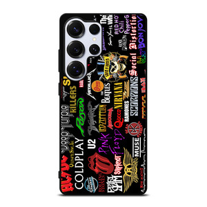 CLASSIC ROCK BAND COLLAGE Samsung Galaxy S25 Ultra Case Cover