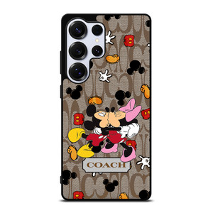 COACH MICKEY MINNIE MOUSE KISS Samsung Galaxy S25 Ultra Case Cover