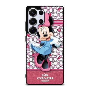 COACH MINNIE MOUSE PINK PATTERN Samsung Galaxy S25 Ultra Case Cover COACH MINNIE MOUSE PINK PATTERN Samsung Galaxy S25 Ultra Case Cover