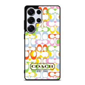 COACH NEW YORK COLORFUL Samsung Galaxy S25 Ultra Case Cover