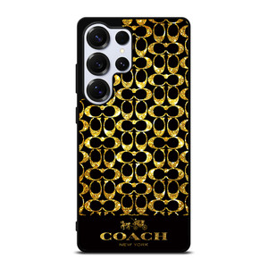 COACH NEW YORK GOLD Samsung Galaxy S25 Ultra Case Cover