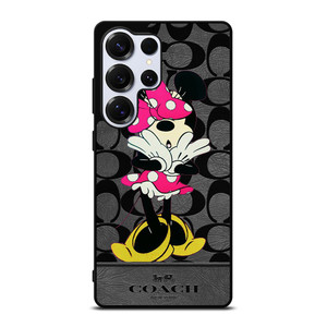 COACH NEW YORK MINNIE MOUSE Samsung Galaxy S25 Ultra Case Cover COACH NEW YORK MINNIE MOUSE Samsung Galaxy S25 Ultra Case Cover