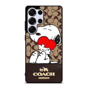 COACH NEW YORK SNOOPY Samsung Galaxy S25 Ultra Case Cover