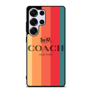COACH NEW YORK STRIPES 2 Samsung Galaxy S25 Ultra Case Cover