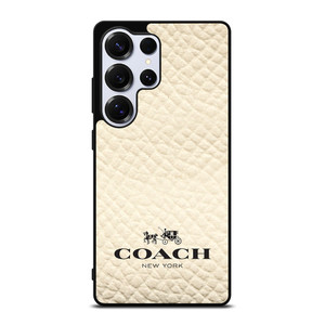 COACH NEW YORK WHITE Samsung Galaxy S25 Ultra Case Cover
