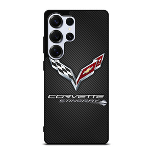 CORVETTE STINGRAY C7 CARBON LOGO Samsung Galaxy S25 Ultra Case Cover