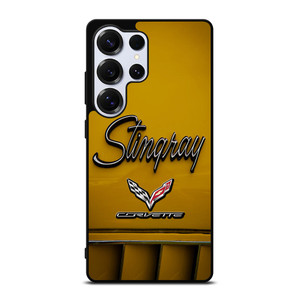 CORVETTE STINGRAY LOGO YELLOW Samsung Galaxy S25 Ultra Case Cover