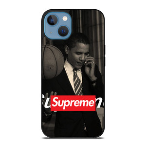 BARRACK OBAMA BASKETBALL SUPREME iPhone 13 Case Cover