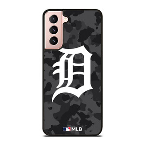DETROIT TIGERS BASEBALL BLACK CAMO Samsung Galaxy S21 Case Cover