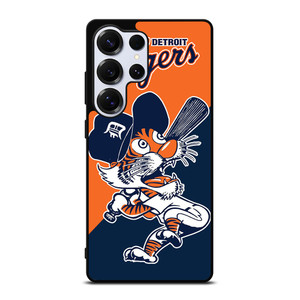 DETROIT TIGERS MASCOT MLB LOGO Samsung Galaxy S25 Ultra Case Cover