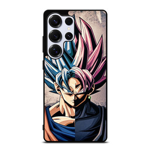 DRAGON BALL GOKU AND BLACK GOKU FACE Samsung Galaxy S25 Ultra Case Cover