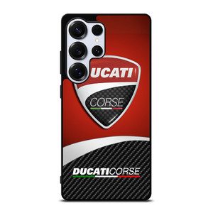 DUCATI CORSE LOGO CARBON Samsung Galaxy S25 Ultra Case Cover DUCATI CORSE LOGO CARBON Samsung Galaxy S25 Ultra Case Cover