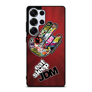 EAT SLEEP JDM LOGO Samsung Galaxy S25 Ultra Case Cover