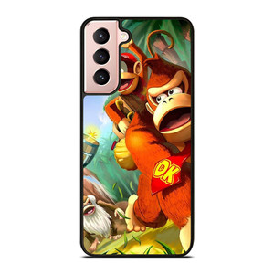 DONKEY KONG NINTENDO GAMES 4 Samsung Galaxy S21 Case Cover