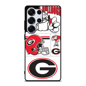 GEORGIA BULLDOGS STICKER COLLECTION Samsung Galaxy S25 Ultra Case Cover