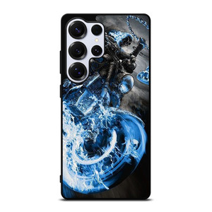 GHOST RIDER BLUE FIRE Samsung Galaxy S25 Ultra Case Cover