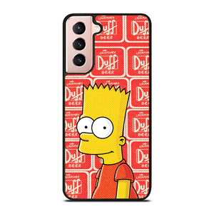 DUFF BEER BART SIMPSONS Samsung Galaxy S21 Case Cover DUFF BEER BART SIMPSONS Samsung Galaxy S21 Case Cover