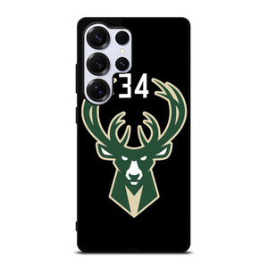 GIANNIS ANTETOKOUNMPO MILWAUKEE BUCKS LOGO Samsung Galaxy S25 Ultra Case Cover