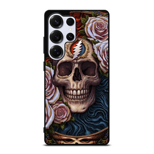 GRATEFUL DEAD SKULL AND ROSE LOGO Samsung Galaxy S25 Ultra Case Cover