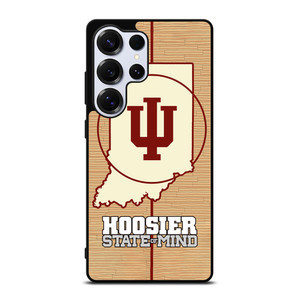HOOSIER STATE OF MIND INDIANA WOODEN LOGO Samsung Galaxy S25 Ultra Case Cover