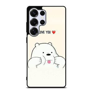 ICE BEAR WE BARE BEARS CUTE Samsung Galaxy S25 Ultra Case Cover