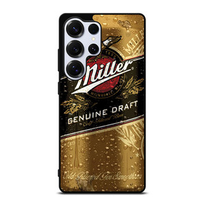 ICED MILLER GENUINE DRAFT BEER CAN Samsung Galaxy S25 Ultra Case Cover