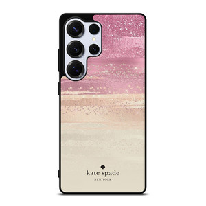 KATE SPADE NEW YORK ROSE GOLD GLITTER Samsung Galaxy S25 Ultra Case Cover