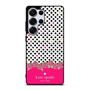 KATE SPADE PINK POLKADOTS Samsung Galaxy S25 Ultra Case Cover