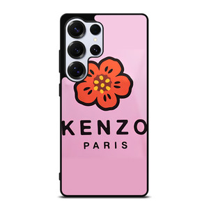 KENZO PARIS PINK FLOWER Samsung Galaxy S25 Ultra Case Cover