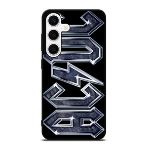 ACDC METAL CARBON LOGO Samsung Galaxy S24 Case Cover ACDC METAL CARBON LOGO Samsung Galaxy S24 Case Cover