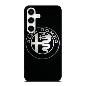 ALFA ROMEO METAL BLACK Samsung Galaxy S24 Case Cover ALFA ROMEO METAL BLACK Samsung Galaxy S24 Case Cover
