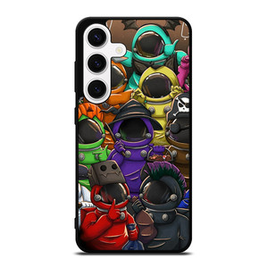 AMONG US HALLOWEN Samsung Galaxy S24 Case Cover AMONG US HALLOWEN Samsung Galaxy S24 Case Cover
