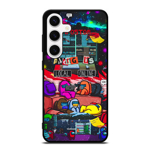 AMONG US LOCAL ONLINE Samsung Galaxy S24 Case Cover AMONG US LOCAL ONLINE Samsung Galaxy S24 Case Cover