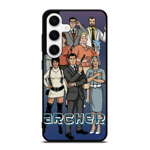 ARCHER CARTOON ALL CAST Samsung Galaxy S24 Case Cover ARCHER CARTOON ALL CAST Samsung Galaxy S24 Case Cover