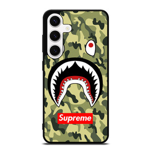 BAPE BATHING CAMO SHARK SUPREME Samsung Galaxy S24 Case Cover BAPE BATHING CAMO SHARK SUPREME Samsung Galaxy S24 Case Cover