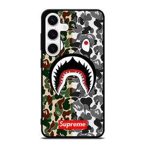 BAPE SHARK SUPREME CAMO 2 Samsung Galaxy S24 Case Cover BAPE SHARK SUPREME CAMO 2 Samsung Galaxy S24 Case Cover