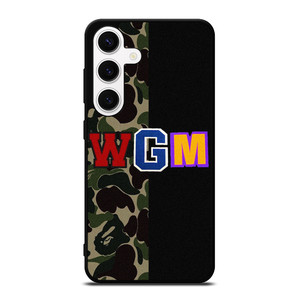 BAPE WGM CAMO Samsung Galaxy S24 Case Cover BAPE WGM CAMO Samsung Galaxy S24 Case Cover