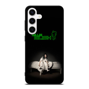 BILLIE EILISH GLOWING LOGO Samsung Galaxy S24 Case Cover BILLIE EILISH GLOWING LOGO Samsung Galaxy S24 Case Cover