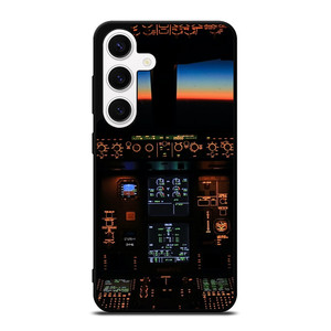BOEING PLANE COCKPIT Samsung Galaxy S24 Case Cover BOEING PLANE COCKPIT Samsung Galaxy S24 Case Cover