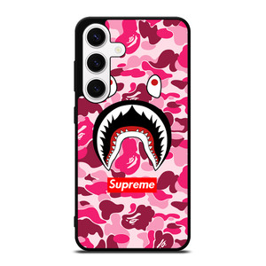 CAMO BATHING APE SUPREME PINK Samsung Galaxy S24 Case Cover CAMO BATHING APE SUPREME PINK Samsung Galaxy S24 Case Cover