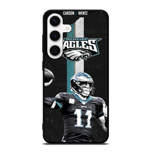 CARSON 11 WENTZ PHILADELPHIA EAGLES Samsung Galaxy S24 Case Cover CARSON 11 WENTZ PHILADELPHIA EAGLES Samsung Galaxy S24 Case Cover